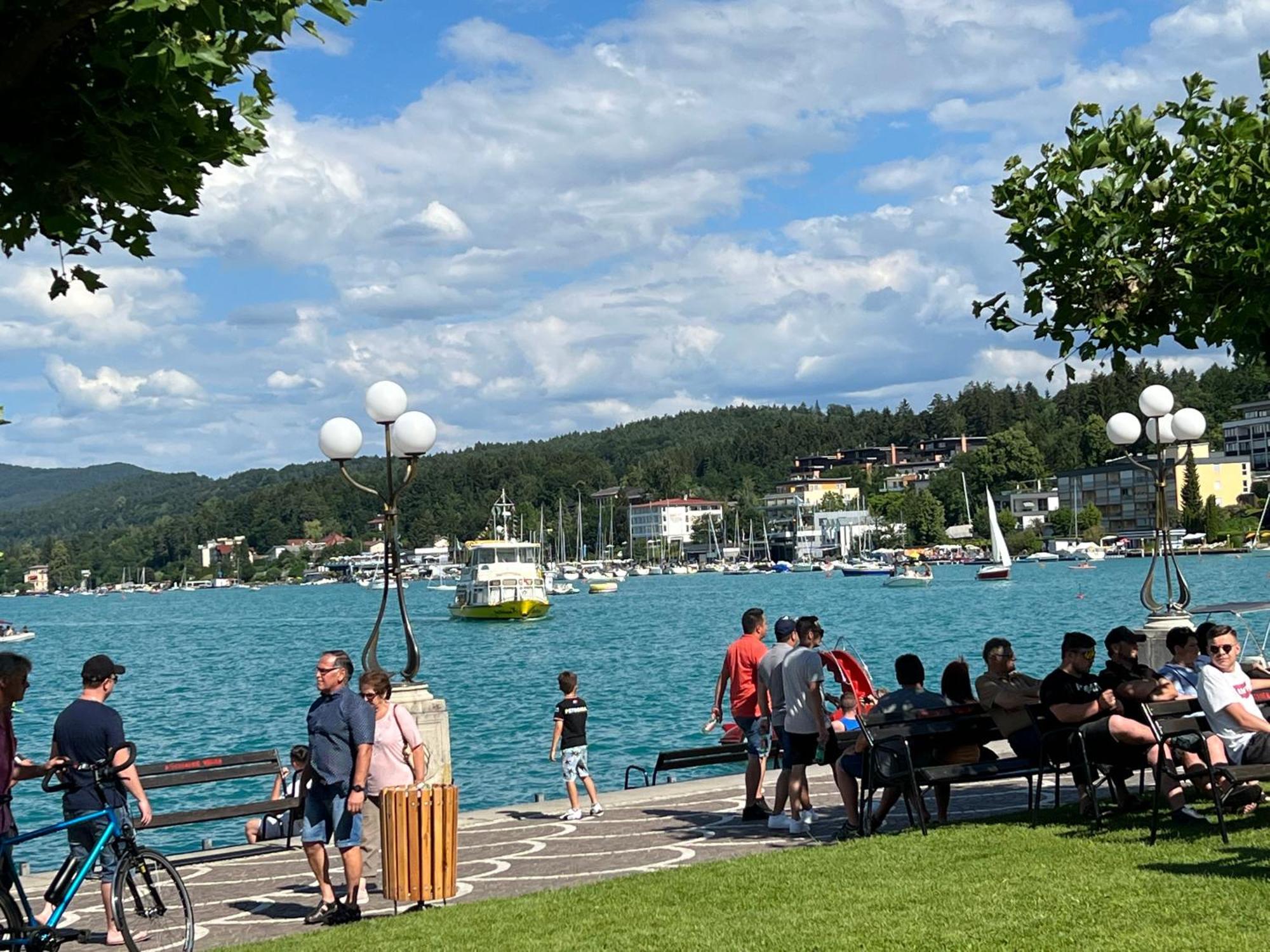 Seebaer Velden Velden am Wörthersee Exterior foto